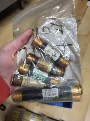 Large Assortment of Bussman and Fusetron Electrical Fuses in Organizer Cases