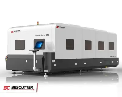 2026 Bescutter SPACE SAVER 5'x10' | 3000W - 6000W | Fiber Laser for Metal Sheet Cutting