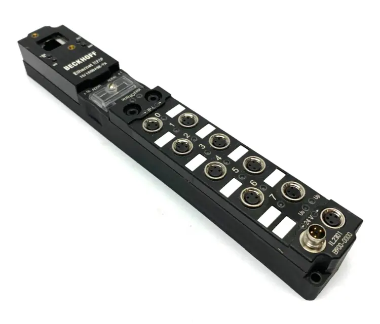 Used BECKHOFF DIGITAL ETHERNET COUPLER BOX PLC Ethernet Equipment | Maverick Industrial Sales #1117895