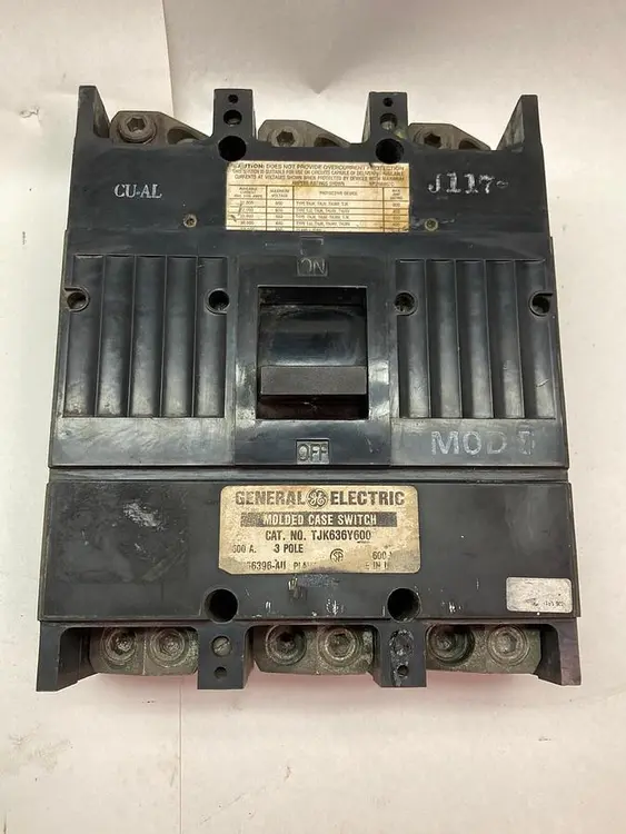 Used GENERAL ELECTRIC TJK636Y600 Circuit Breakers | Surplus Asset Holdings #1190197