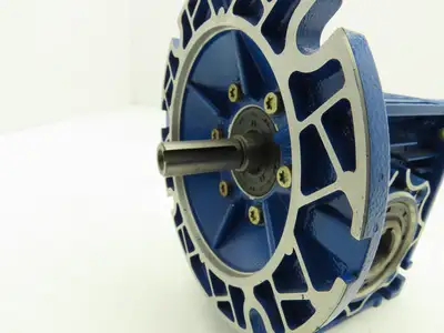 Motovario NRV 050 Worm Gearbox 10:1 Reducer 56C 5/8" Input x 1" Hollow Shaft