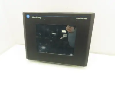 Allen Bradley 2711-T10C10L1 PanelView 1000 Touch Screen PLC HMI SER C Frn 4.20