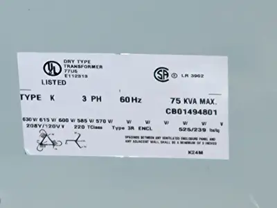 New | in-Stock HAMMOND POWER SOLUTIONS INC. EG3A0075PB Transformers British Columbia CA | Lenmark #266133