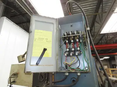 Servo Servo II Knee Mill Milling Machine 10X54" Bed 5Hp 240VAC 3Ph *Read