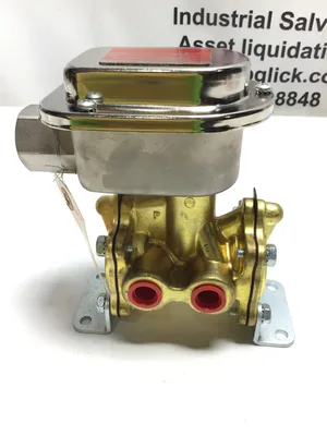 Asco NPK8316A54E Red Hat Solenoid Valve 3/8″ NPT 125VDC 10-175 PSI 17.4Watts