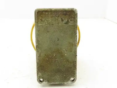 REES Heavy Duty Metal Mushroom Head Pushbutton Plunger Switch 2-1/4"