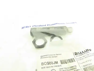 Balluff BOS 18KF-PA-1HA-S4-C Photoelectric Diffuse Sensor 10-30VDC 18mm x 96mm