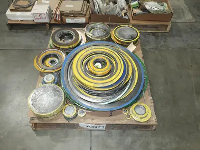 3 PALLETS OF ASSORTED SEALS