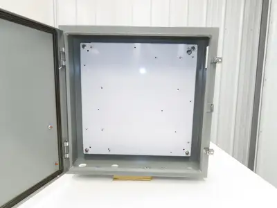 Saginaw SCE-24H2406LP Electrical Enclosure Cabinet 24"x24"x6" Backplate