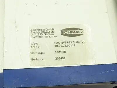 Used SCHMALZ _UNKNOWN_ Miscellaneous MRO | Arrow Industrial #659383