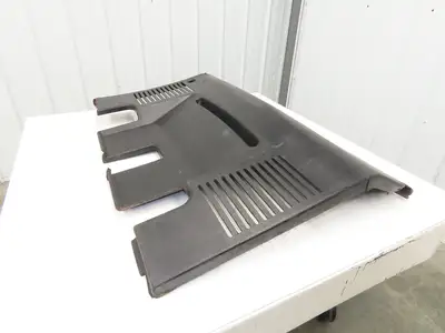 Yale Hood Plastic Cover Removed From ESC030FAN36TE094 Stand On Forklift
