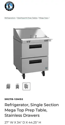 NEW HOSHIZAKI SR27B-12MD2