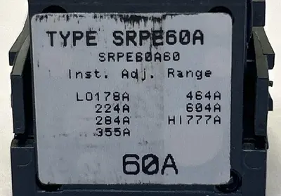 Used GE SRPE60A60 Miscellaneous Equipment (Electrical & Power) Ohio US | Surplus Asset Holdings #1238405