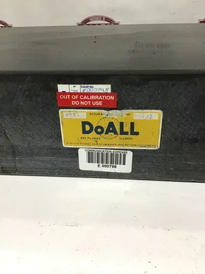 DoAll R5632 Black Granite Surface Plate