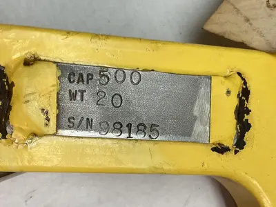 Used WASHINGTON STEEL CAP500 WT20 Crane Accessories Ohio US | Surplus Asset Holdings #1226421