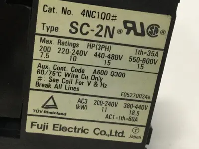USED FUJI ELECTRIC SC-2N 4NC1Q0