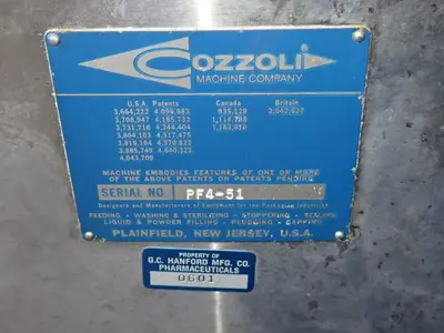 Used COZZOLI MACHINE COMPANY _UNKNOWN_ Chemical & Process Equipment Ohio US | HGR 24 #887241