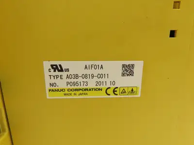 Fanuc A03B-0819-C105 Backplane Power Digital I/O Interface Module Set