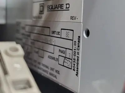 USED SQUARE D MODEL 6