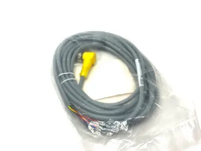 NEW TURCK EUROFAST SINGLE ENDED RT ANGLE CORDSET M12 8-PIN