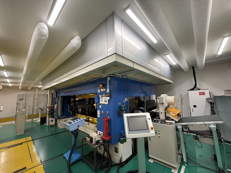 Used HODEN SEIMITSU 1000 Ton Progressive Press Transfer Presses Connecticut US | Global Machine Brokers, LLC #1328149