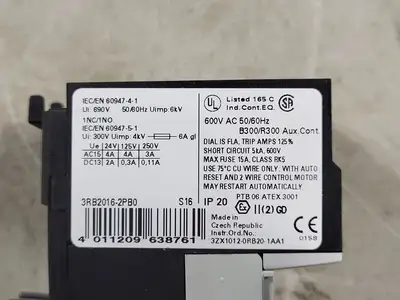 NEW SIEMENS 3RB2016-2PB0