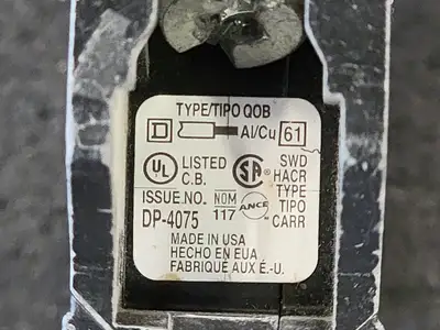 USED SQUARE D QOB115