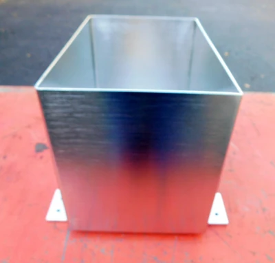 USED SANITARY BULK HOPPER .9 CU FT