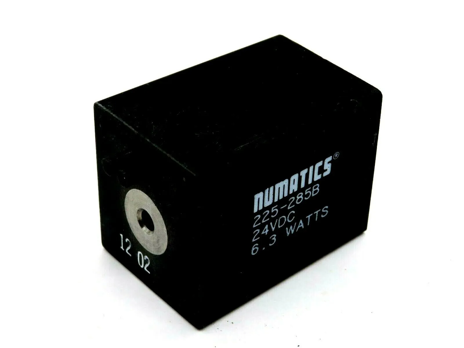 NEW NUMATICS 225-285B SOLENOID VALVE COIL 24VDC 6.3 WATTS 225285B