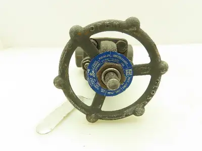 DSI 4101A5-18 Steel 1" NPT Threaded x Socket Gate Valve 1990 PSI #800  LOT OF 2