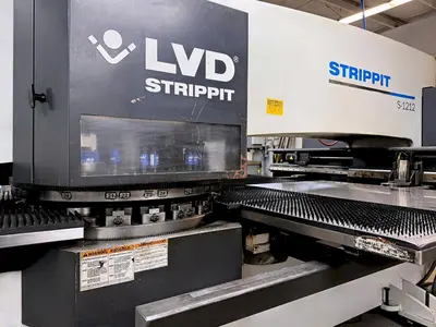 Used 2013 LVD STRIPPIT S-1212 Turret Punches Illinois US | Machine Factory Outlet #1262722