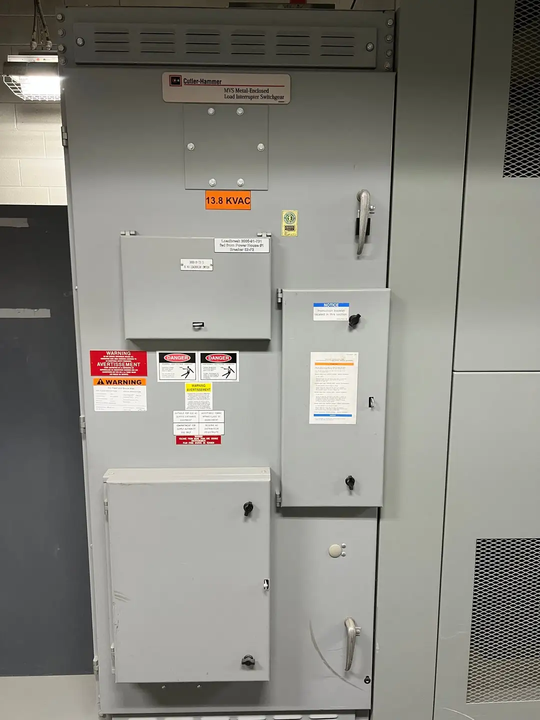 MVS 13.8kV Load Interrupter Switch