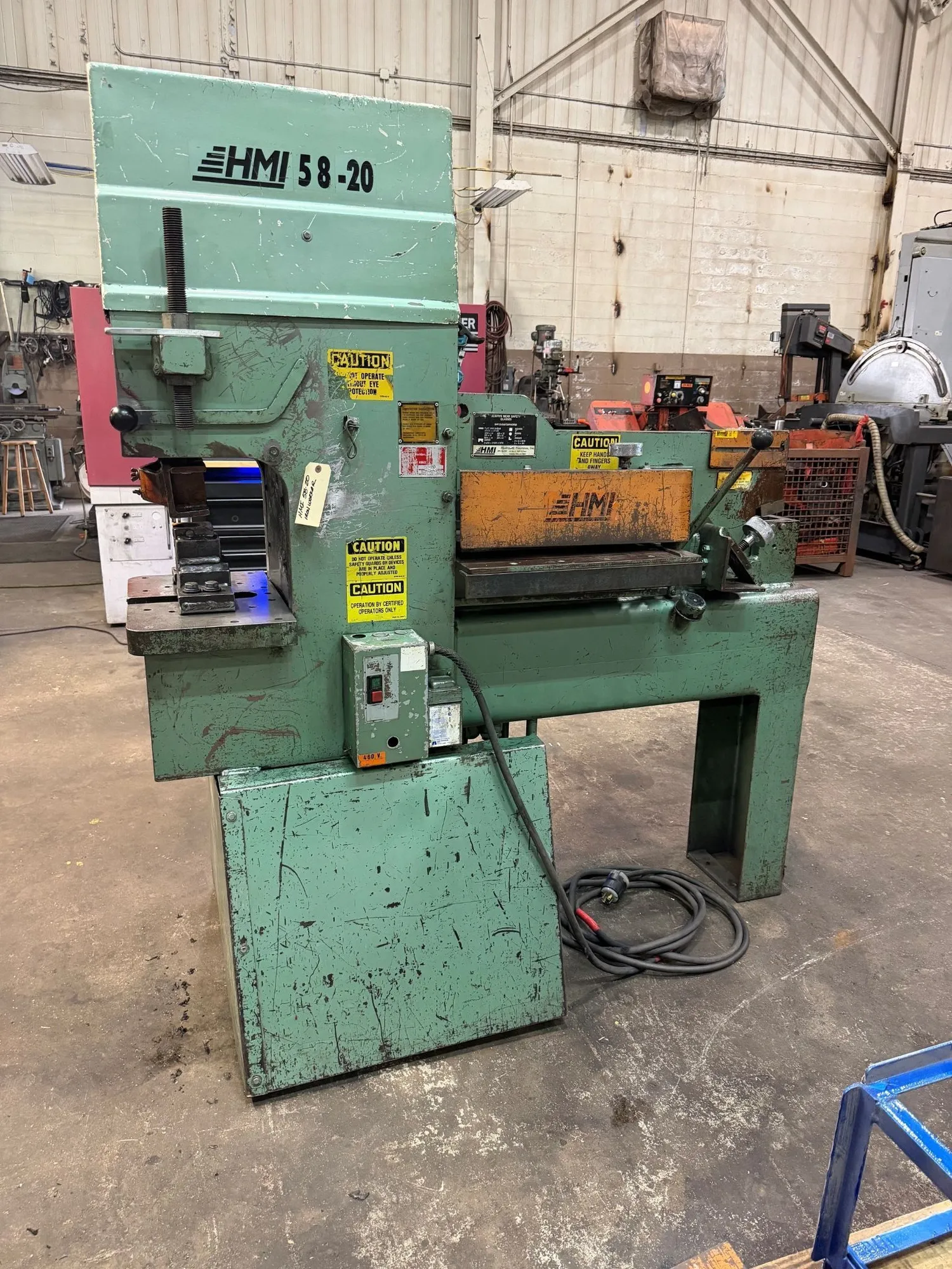 Used HMI 58-20 Ironworkers Michigan US | Westbrook Engineering #1260341