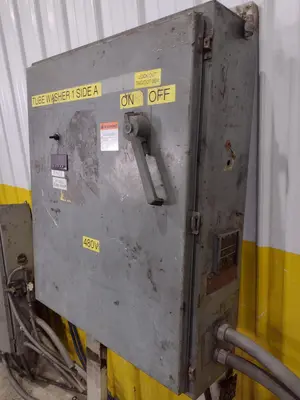 4" CAPACITY ULTRASONIC BAR & TUBE CONTINUOUS WASHER: STOCK #22589