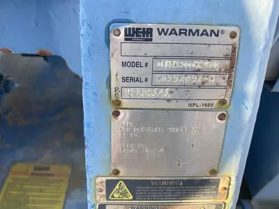 Used WEIR WARMAN 086EAHRRQMM6072 Centrifugal Pumps North Carolina US | DH Griffin Used Equipment #1383868