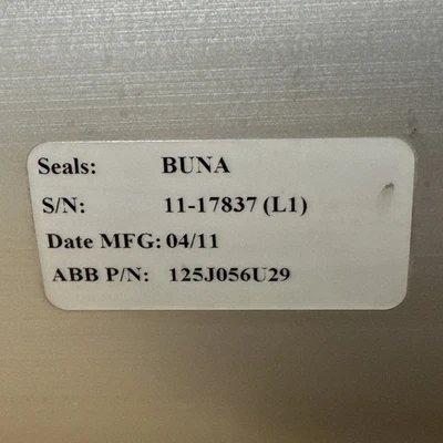 New | in-Stock ABB 125J056U29 Cylinders Indiana US | J&J Industrial Supply #1292090