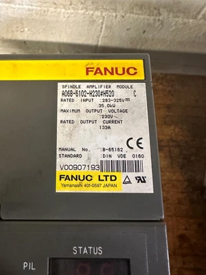 FANUC A06B-6102-H230#H520 SPINDLE AMPLIFIER