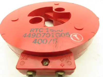 Westinghouse 449D701G05 RTC 1600 Current Transformer 400:5A Ratio 400/5