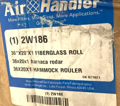 USED AIR HANDLER 2W186