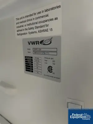 Used VWR VWR refrigerator/freezer Lab Refrigerators Ohio US | Federal Equipment Company #1339992