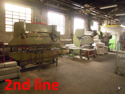 USED REDIRACK PRODUCTION LINE FOR MAKING INDUSTRIAL RACKS