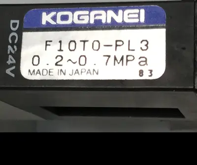 Used KOGANEI F10T0-PL3 Valves/Fittings Michigan US | Ideal Machinery #1318537