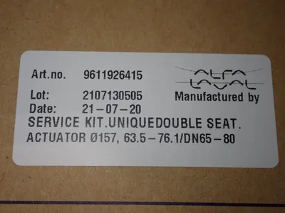 NEW ALFA LAVAL 9611926415