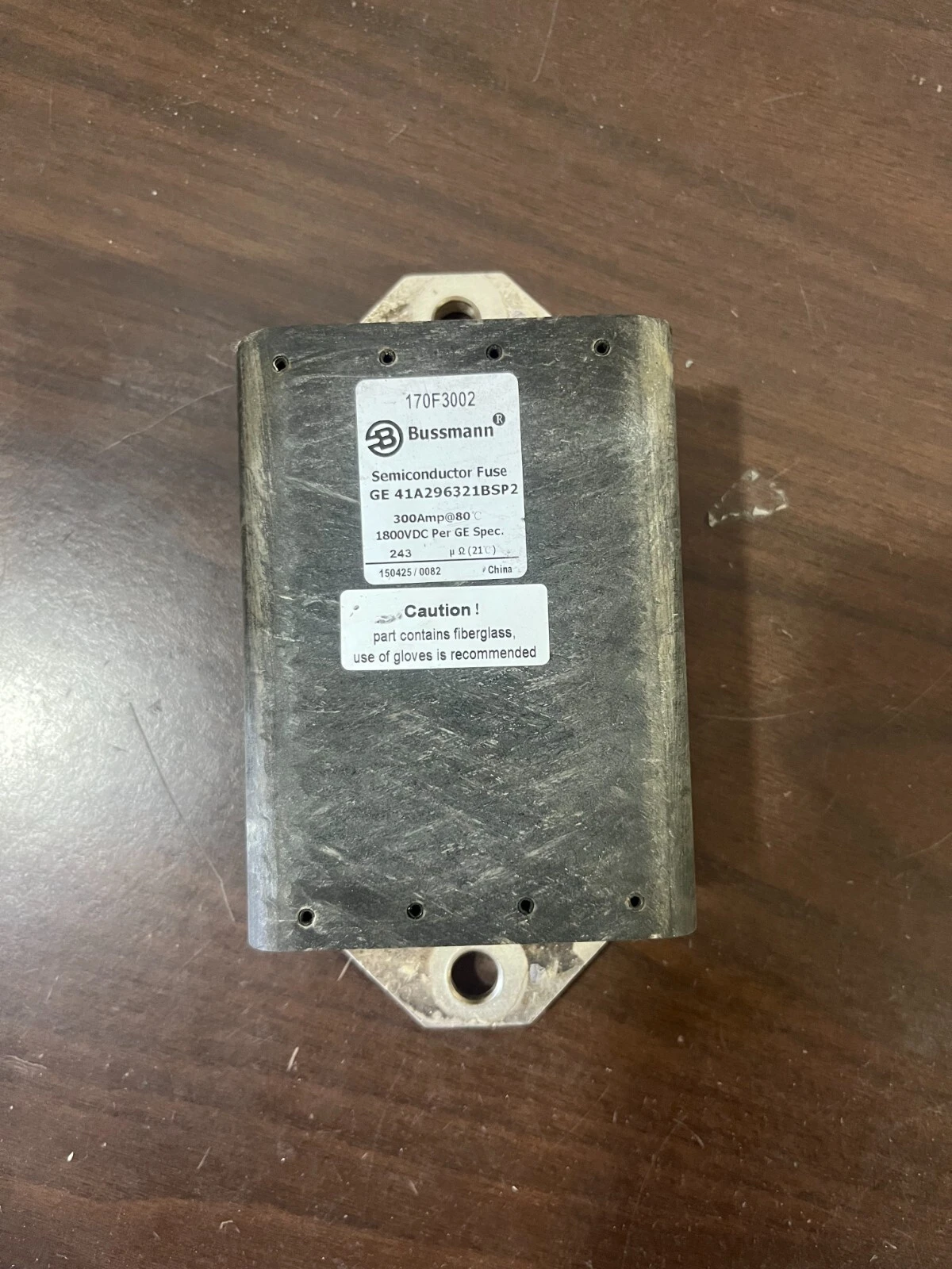 Bussman Semiconductor fuse GE 41a296321bsp2 300 amp 1800VDC
