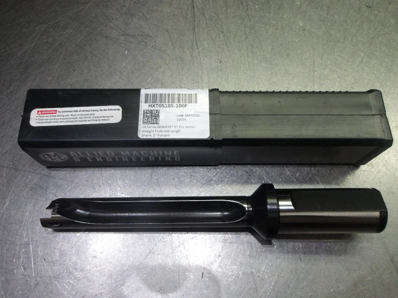 AMEC GEN3SYS 18 XT 18mm Coolant Thru Indexable Drill HXT0518S-100F (LOC1743A)