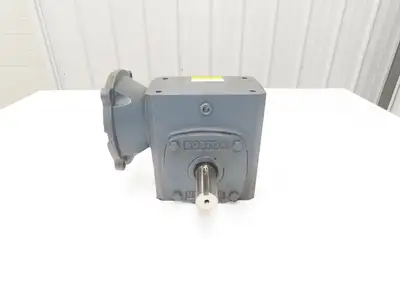 Boston Gear F72410B7H Worm Gearbox 10:1 Reducer 3Hp 175rpm 143/145TC Dual Shaft