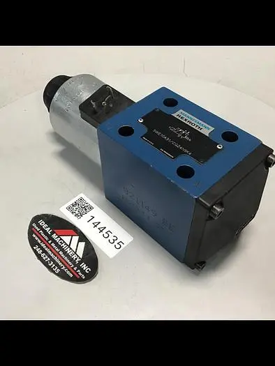 Used REXROTH 3WE10A31/CG24N9K4 Valves/Fittings Michigan US | Ideal Machinery #694800