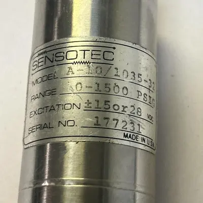 Used SENSOTEC A-10/1035-32 Industrial Controls Ohio US | Surplus Asset Holdings #1441552