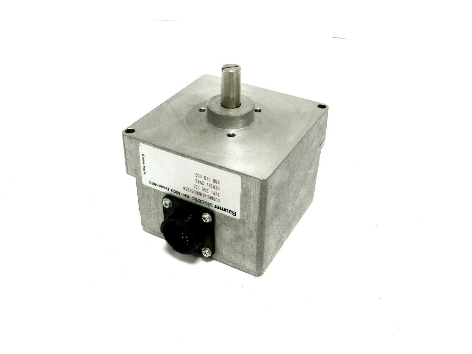NEW BAUMER ELECTRIC BAK120 CRANK ANGLE SENSOR CH-8500 858-018-002 2946