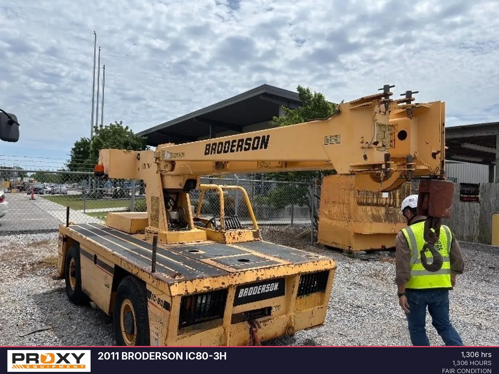 Used 2011 BRODERSON IC80-3H Carry Deck Cranes Louisiana US | Proxy Equipment #1425970